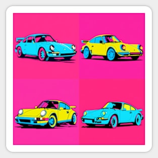 Porsche 911 RS Pop Art Sticker